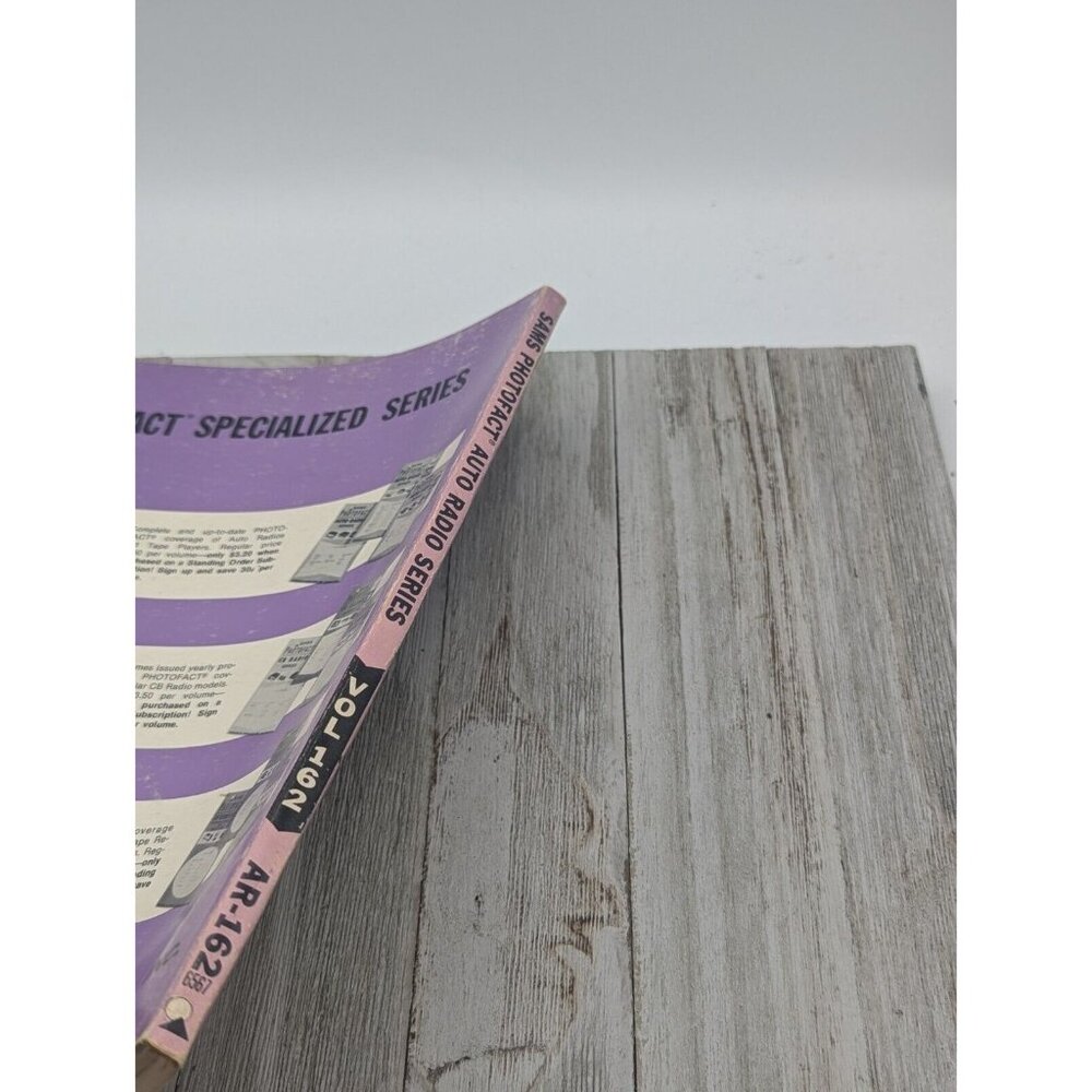 Original Sams PhotoFact Auto Radio Series Book AR-162 February 1974 - Picture 3 of 5